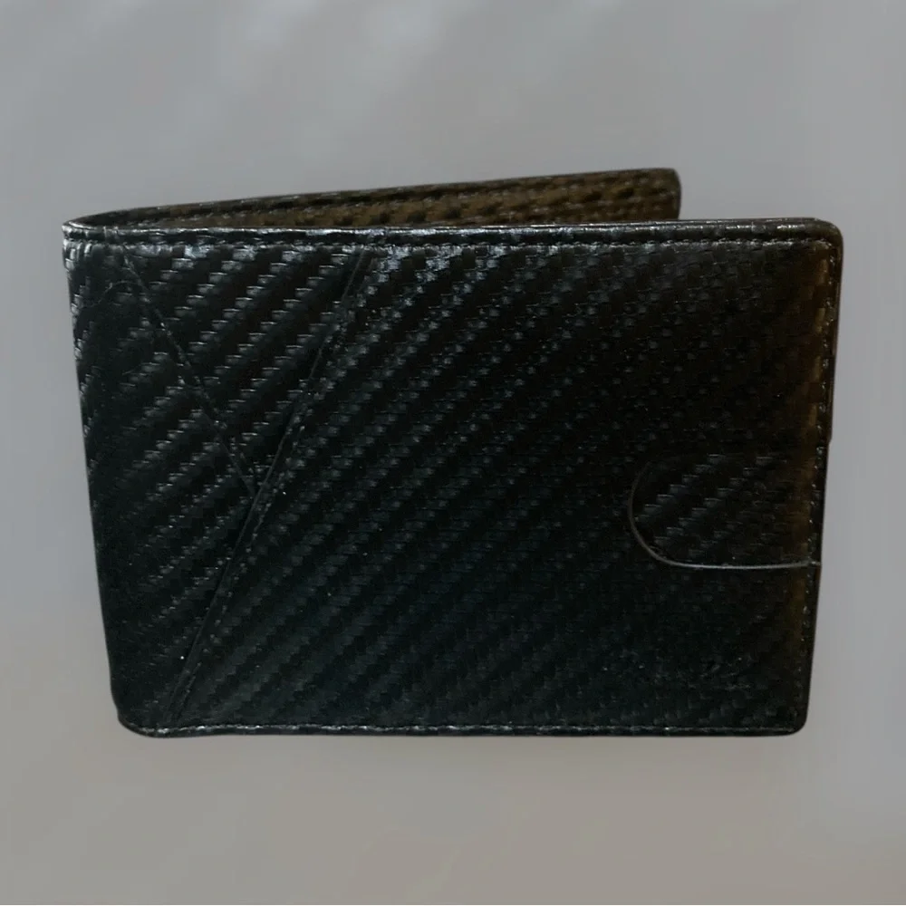 Zitahli Men's Slim RFID Blocking Leather Wallet - EUC